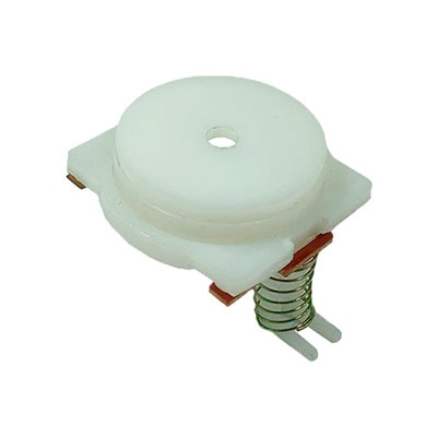 NÚCLEO COM CAPACETE PARA BOTÃO CLASSE A SIMPLES COM FURO PARA LED