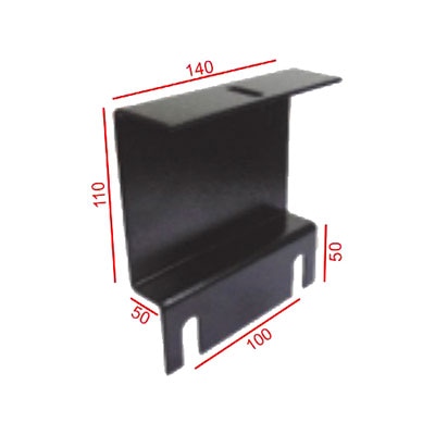 SUPORTE PARA LUBRIFICADOR DE GUIA - ENTRE FUROS 100MM