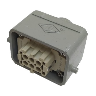 PLUG 6 PINOS - FREIO COMPATIVEL COM SCHINDLER MGB/MGBA 462593