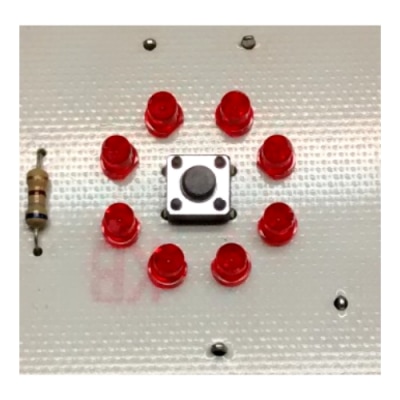PLACA ELETRÔNICA BOTÃO ADV VERMELHO 30V OTIS