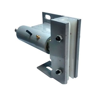 CORREDIÇA COM SUPORTE MODELO GS PARA GUIA 9MM