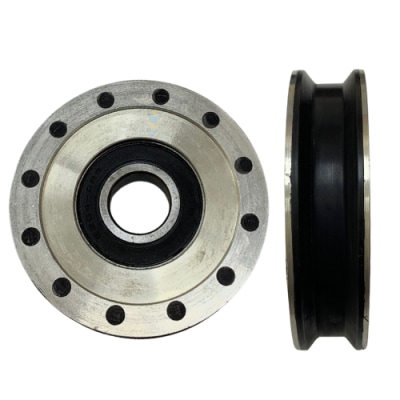 ROLDANA 85MM PARA PORTA OTIS (ALUMÍNIO)