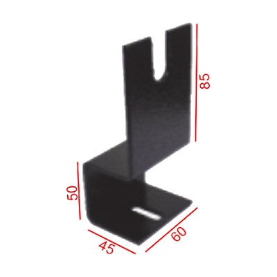 SUPORTE PARA LUBRIFICADOR DE GUIA - FIXAÇÃO 1 PARAFUSO