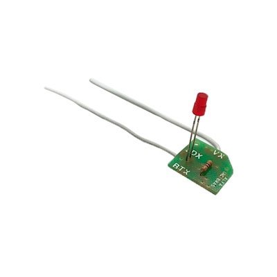 PAINEL PARA BOTÃO CLASSE A GRAVADO LED LATERAL COM RESISTOR 470R