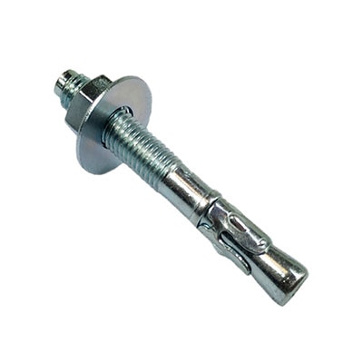 CHUMBADOR PBA 1/2 X 100MM COM PORCA E ARRUELA"