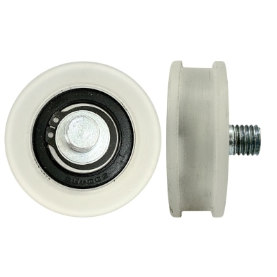ROLDANA 55MM PARA PORTA DE CABINE COM EIXO CONCÊNTRICO FERMATOR