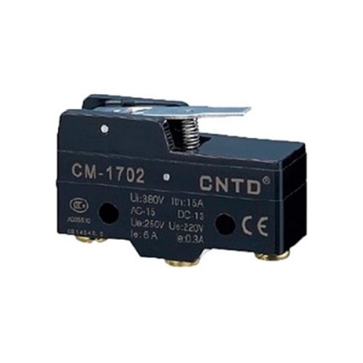 MICRO SWITCH CM-1702 COM HASTE CURTA SEM ROLDANA