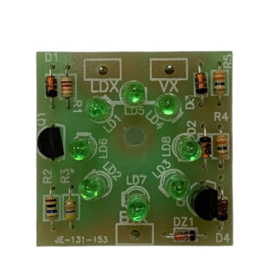 PLACA ELETRÔNICA DO BOTÃO MULTILED LED VERDE JVO 153 COMPATIVEL COM ATLAS