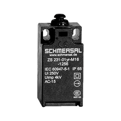 LIMITE FIM DE CURSO TERMOP. ZS 231 01 YR  TRAVA MANUAL (18822601) - UTILIZADO PARA LIMITADOR