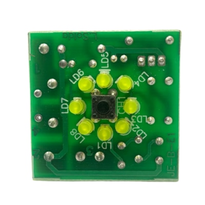 PLACA ELETRÔNICA BOTÃO 130V LED AMARELO OTIS