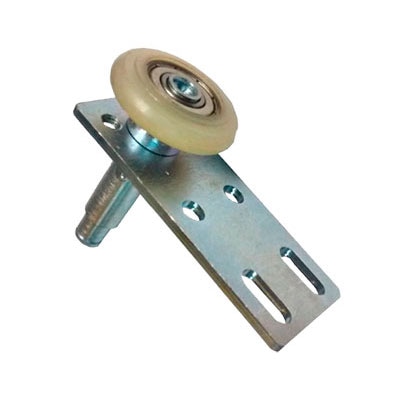 SUSPENSÃO PARA PORTA DE CABINE QKS 8 COM ROLDANA RETO COM PINO