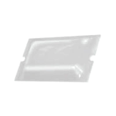 VISOR BRANCO PARA LUZ DE EMERGÊNCIA 100 X 63 X 2MM