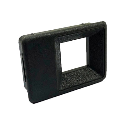 CORPO PARA BOTÃO SEM FUROS PARA LED PRETO