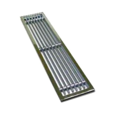 VISOR DE LATÃO CROMADO 100 X 500MM