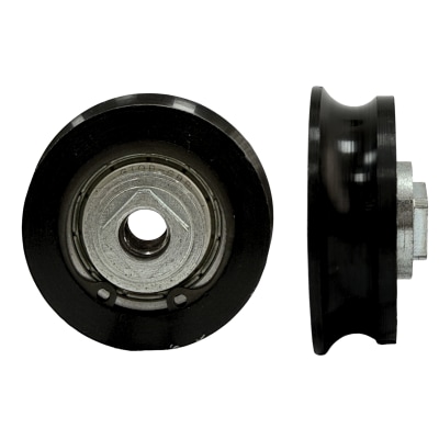ROLDANA 44MM PARA PORTA KONE COM EIXO